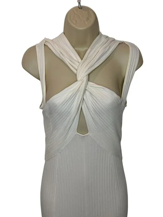 Aknvas Ingrid Midi Dress White NWOT - Size S - Picture 5 of 11